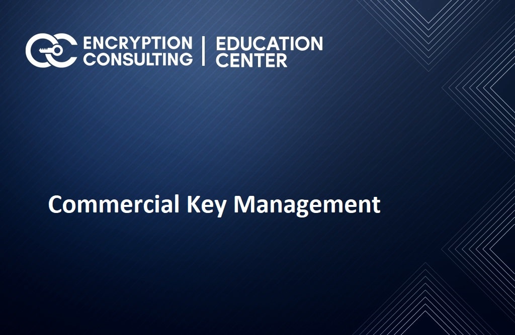 What features do commercial key management solutions have?