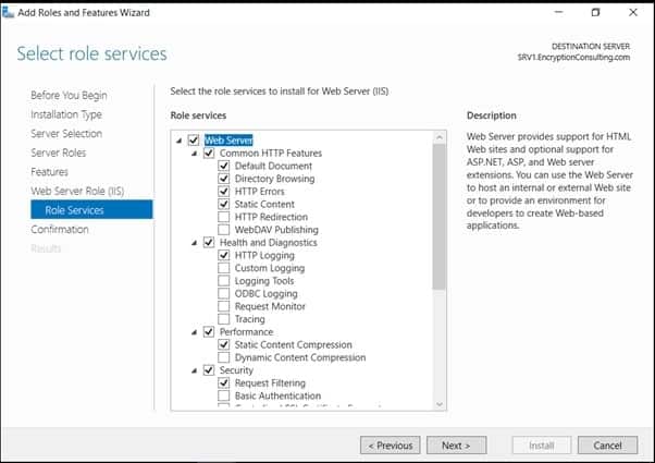 Active Directory Roles And Services