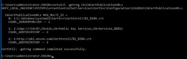 migrate to the new issuing CA