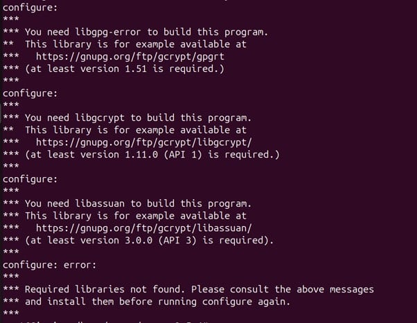 Config file output