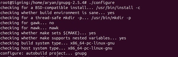 Run config file