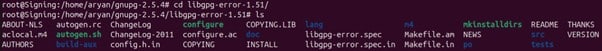 libgpg-error directory