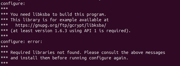 Check Output