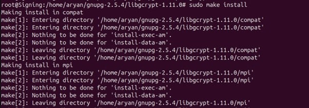 Install package