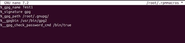 Modify the rpmmacrors with file locations