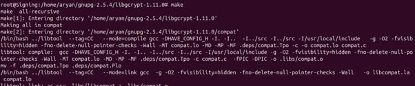 make command