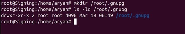 make directory command